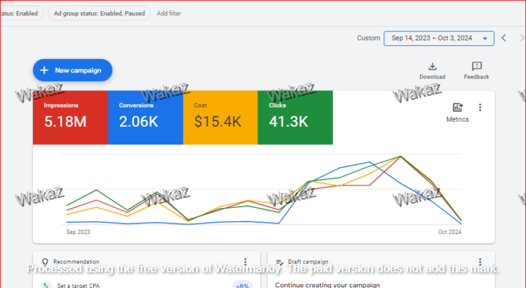 Google PPC ads results for USE Store